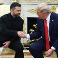 Зеленский и Трамп проводят встречу