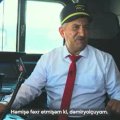 30 ilin maşinistinin sərnişinlərə çağırışı - VİDEO