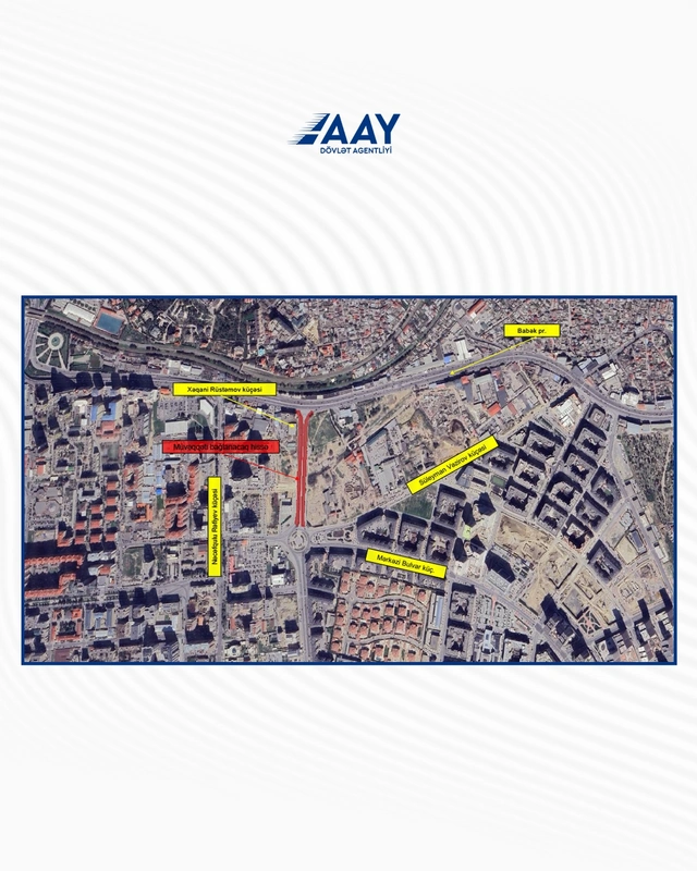Bakının bir küçəsi bu gündən tam bağlanır - SƏBƏB