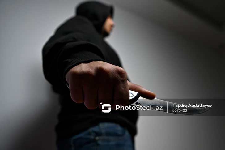 В Шамкирском районе задержан подозреваемый в нанесении ножевого ранения подростку