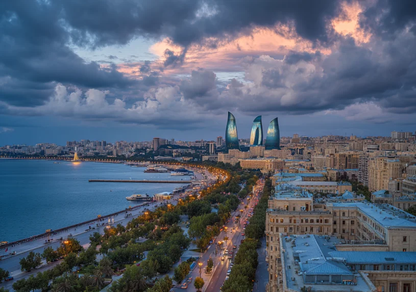 В Баку будет изморось