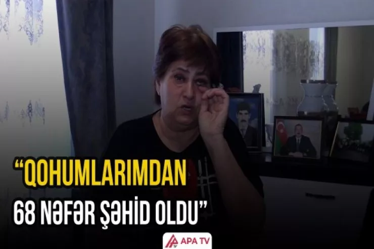 68 qohumu şəhid olan Xocalı sakini DANIŞDI - VİDEO