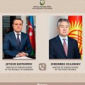 Ceenbek Kulubayev Ceyhun Bayramova zəng edib