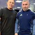 Qazaxıstanın AKAS klubunun baş məşqçisi Qurbanovun yanında təcrübə keçir - FOTO