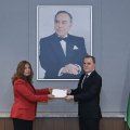 Kolumbiyanın yeni səfiri etimadnaməsinin surətini Ceyhun Bayramova təqdim edib