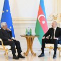 İlham Əliyevin Avropa İttifaqı Şurasının Prezidenti ilə təkbətək görüşü olub - FOTO - YENİLƏNİB