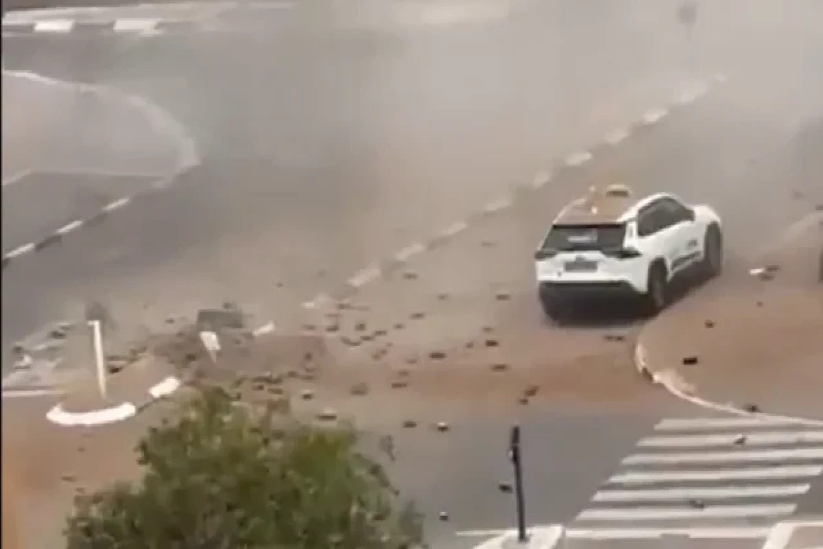 В результате последней ракетной атаки Ирана по Израилю получили ранения два человека, в том числе один ребёнок