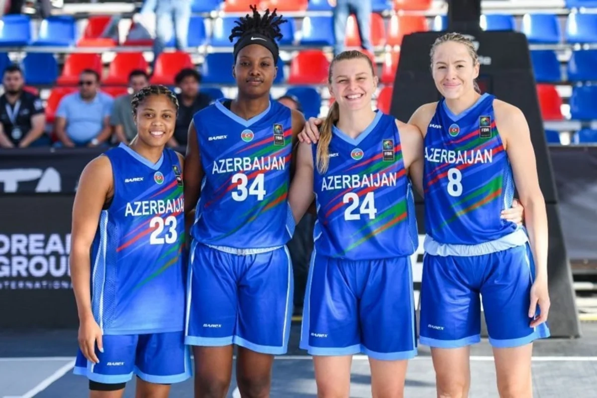 Женская сборная Азербайджана по баскетболу 3x3 вышла в финал Кубка чемпионов FIBA