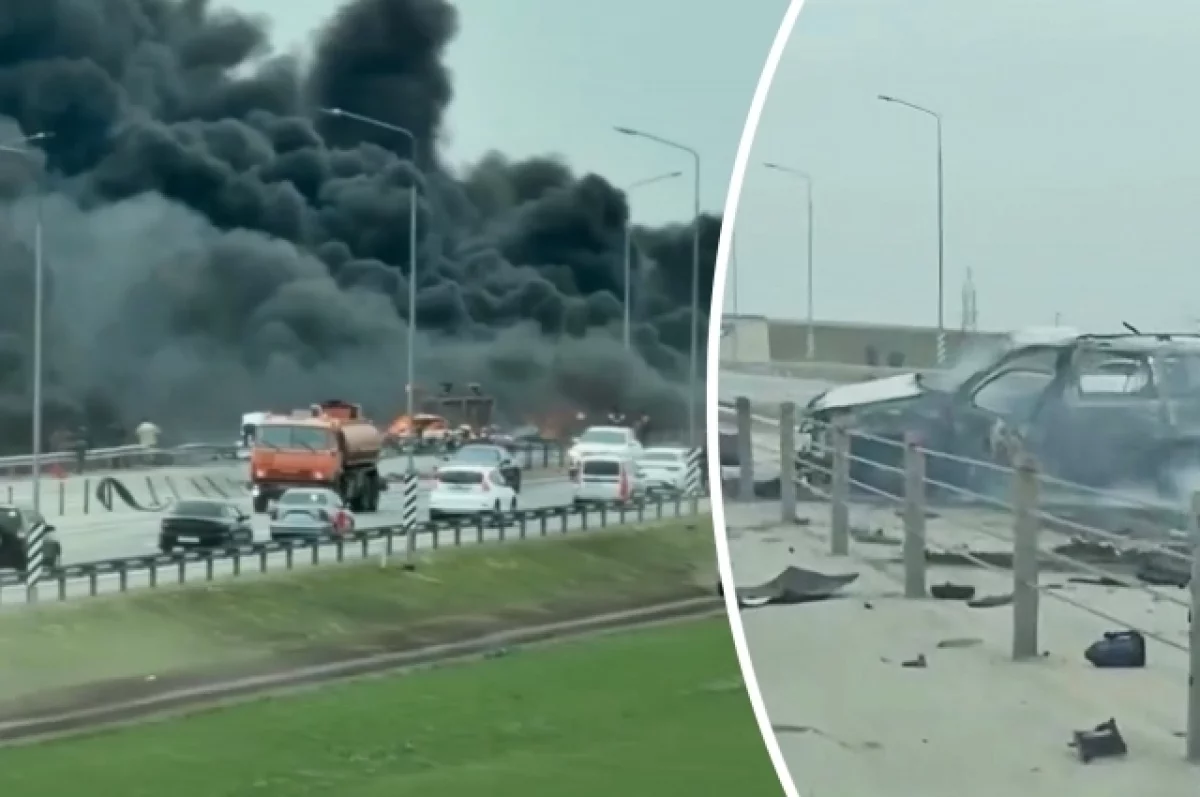 Причиной страшного ДТП в Ростовской области стала неисправность бензовоза - ОБНОВЛЕНО-2