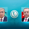Tokayev Ərdoğanla qarşıdakı səfərləri müzakirə edib