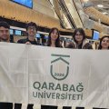 Qarabağ Universitetinin tələbələri Vaşinqton və Vyana beynəlxalq müsabiqələrdə iştirak edirlər - FOTO