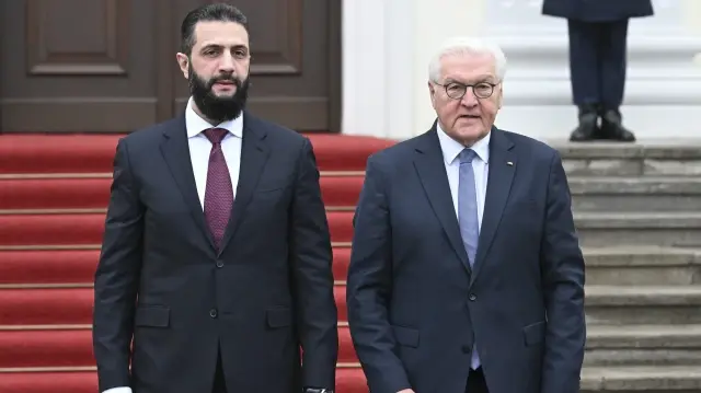 Аш-Шараа и Штайнмайер обсудили развитие связей между Сирией и Германией