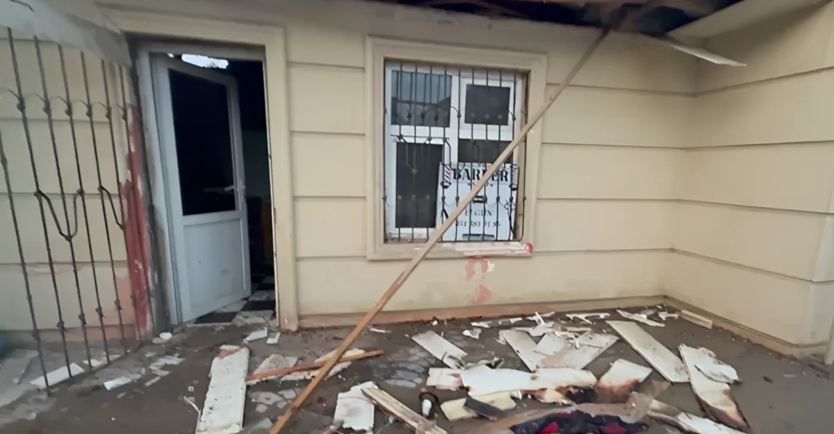 Binəqədidə obyektdə partlayış baş verib - VİDEO