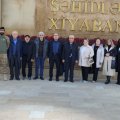Əsrin faciəsi - mart soyqırımı: Azad Vətən Partiyası Şəhidlər xiyabanını ziyarət etdi - FOTOLAR