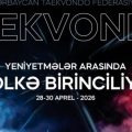 Taekvondo üzrə yeniyetmələr arasında Azərbaycan birinciliyi keçiriləcək