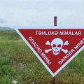 Azad edilən ərazilərdə 83 piyada əleyhinə mina aşkarlandı