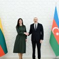 Президент Ильхам Алиев принял премьера Литвы-ВИДЕО-ФОТО