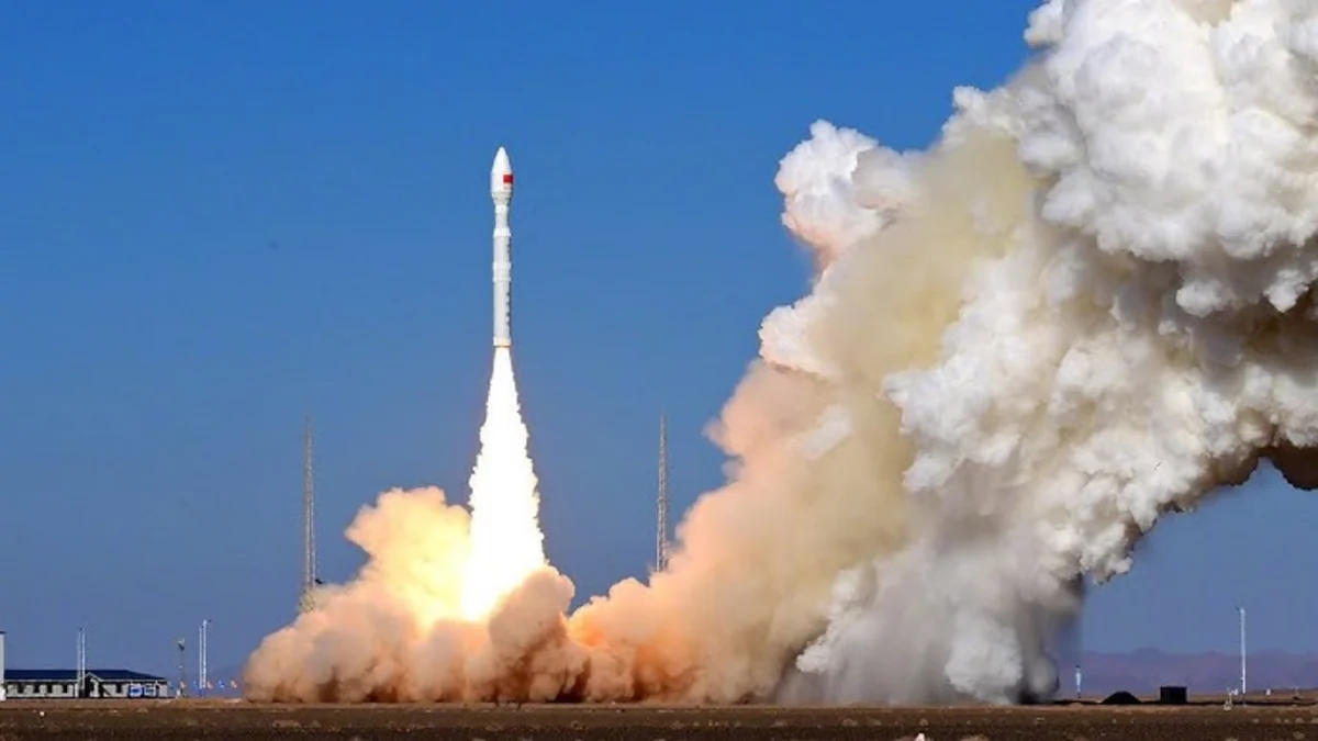 Китай вывел на орбиту серию спутников c помощью Kinetica-1