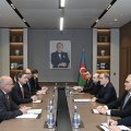 Ceyhun Bayramov İsveçrənin dövlət katibinin müavini ilə görüşdü - FOTO