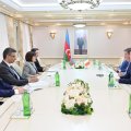 İrlandiya-Azərbaycan parlamentlərarası dostluq qrupunun üzvləri ilə görüş olub - FOTO
