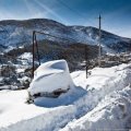 В Кельбаджаре и Лачине выпал снег
