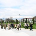 Diplomatik korpusun nümayəndələri Xankəndi Zəfər parkına gediblər - FOTO