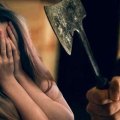 Муж убил жену топором