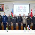 Azərbaycan və Türkiyə hərbçiləri kütləvi qırğın silahlarından mühafizə üzrə görüş keçiriblər - FOTO