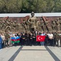 Şəhid ailələri Çanaqqala şəhərini ziyarət ediblər - FOTOLAR