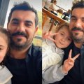 Elşən Orucov qızı ilə... - VİDEO