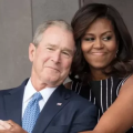 Corc Buş Mişel Obama üçün mükəmməl hədiyyə tapdı