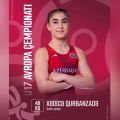 Azərbaycan güləşçisi Xədicə Qurbanzadə U-17 Avropa çempionatında gümüş medal qazanıb
