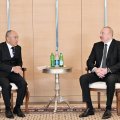 İlham Əliyev Türkmənistanın Arkadağ şəhərinin Tikinti üzrə Dövlət Komitəsinin sədrini qəbul edib - FOTO