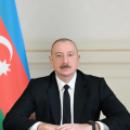 İlham Əliyev Oljas Süleymenovu 90 illik yubileyi münasibətilə təbrik edib