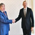 Ильхам Алиев поздравил Олжаса Сулейменова