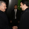 Президент Узбекистана прибыл с визитом в Азербайджан-ФОТО