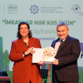“Nar” “İmkanlar hər kəs üçün” layihəsinin bağlanış mərasimində iştirak edib - FOTO