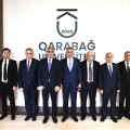 Vəkillər Kollegiyasının nümayəndə heyəti Qarabağ Universitetində - FOTOLAR