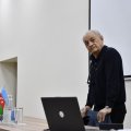 Fəxrəddin Manafov Qarabağ Universitetində tələbələrlə görüşdü - FOTO
