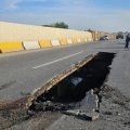 В Гобустане снесут частично обрушившийся мост