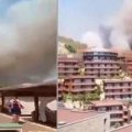Novxanıda məşhur otel yanır