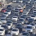 На ряде улиц и проспектов Баку затруднено движение транспорта
