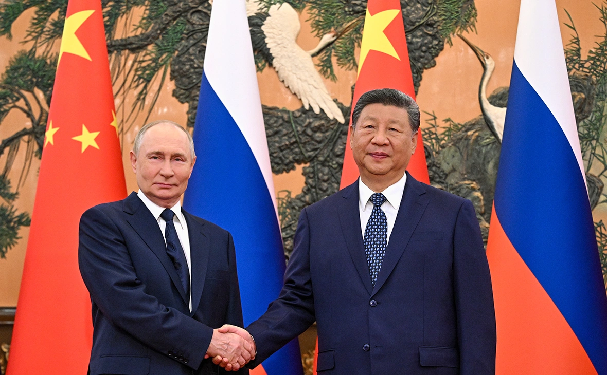 Путин и Си Цзиньпин обсудили мировые конфликты и стратегическое партнёрство-ВИДЕО