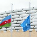 Состоялась церемония спуска флагов ООН и Азербайджана