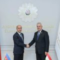 Emin Əmrullayev tacikistanlı həmkarı ilə görüşdü