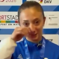 “Həmişə istəmişəm qızıl medalım olsun, atama həsr edim” - Şəhid qızından təsirli çıxış