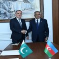 Ceyhun Bayramov Pakistan XİN başçısı ilə görüşüb - FOTO - YENİLƏNİB