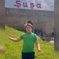 Moldova səfirinin oğlu Şuşada “Şən Azərbaycan” oxudu - VİDEO