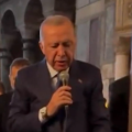Ərdoğan Ayasofyada Quran oxudu - VİDEO