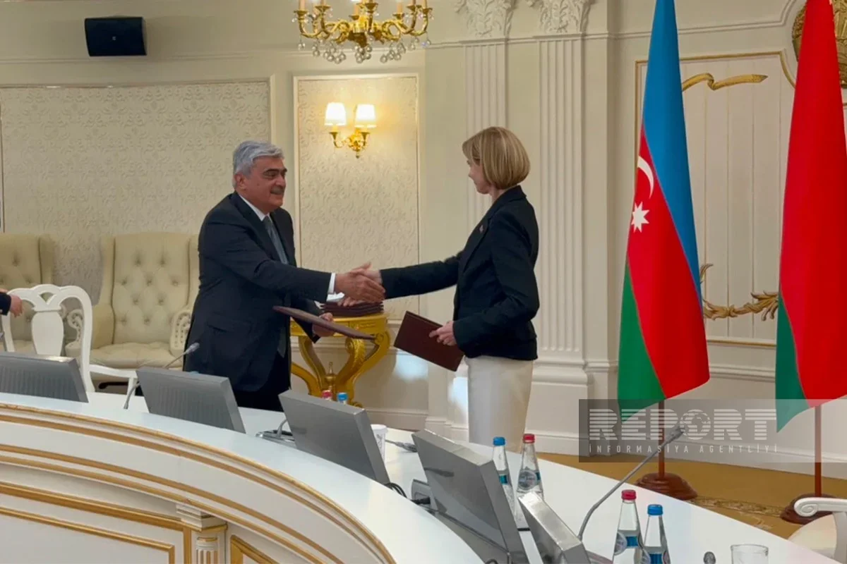 Minskdə Azərbaycan və Belarus arasında mühüm sənədlər imzalandı